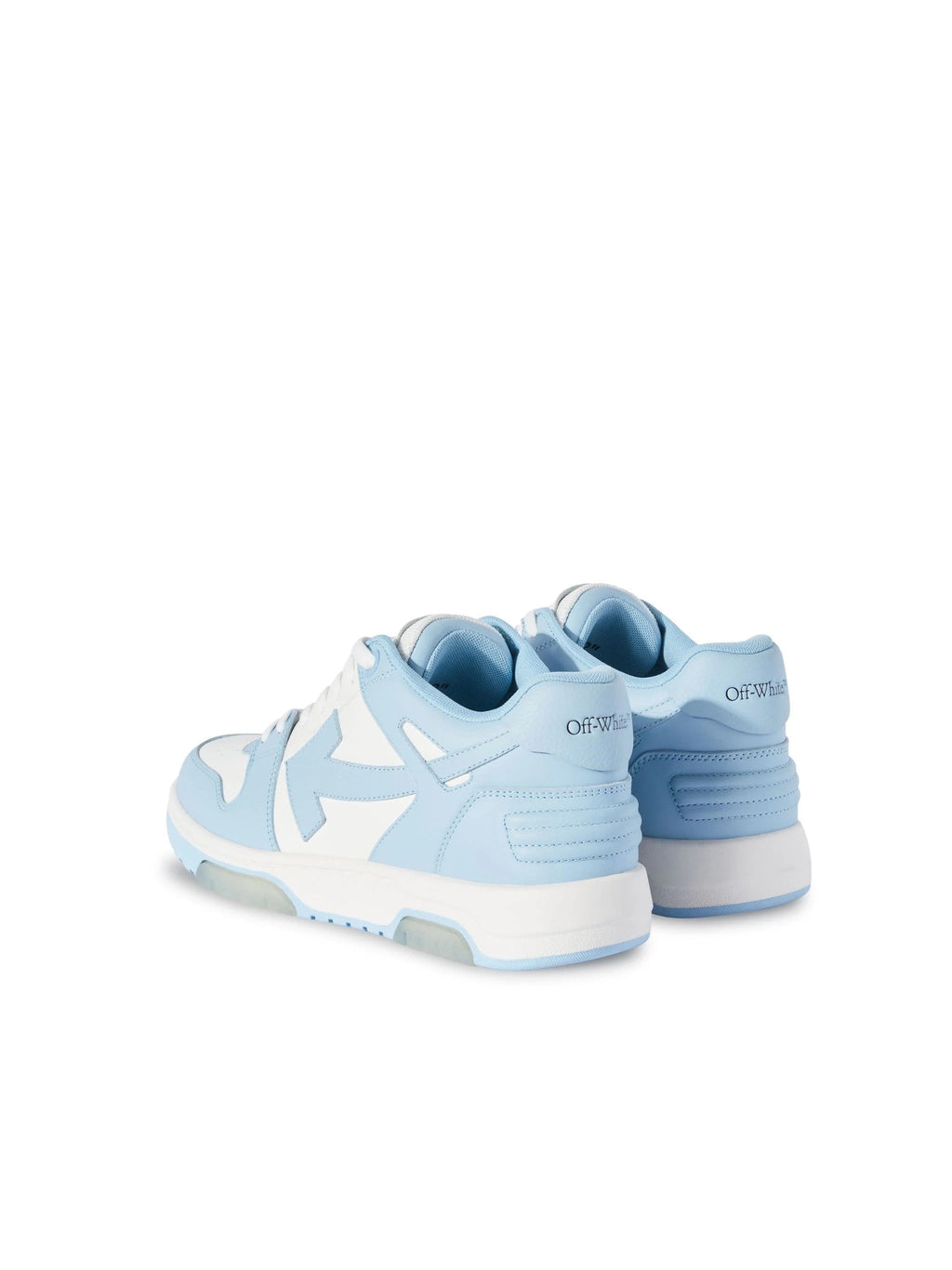 "Off" Sneaker Baby Blue/White