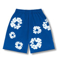 "Flower" Shorts Blue