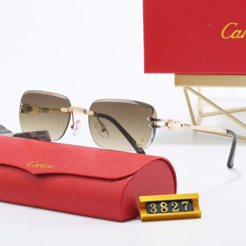"C-shaped" sunglasses