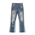"LY" Flared Denim